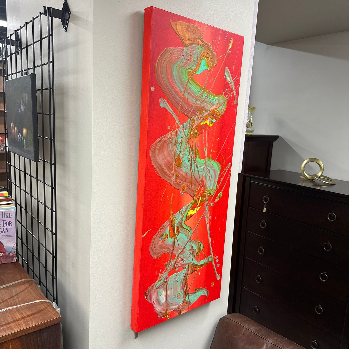 Abbotsford Artist - Vibrant Abstract Painting