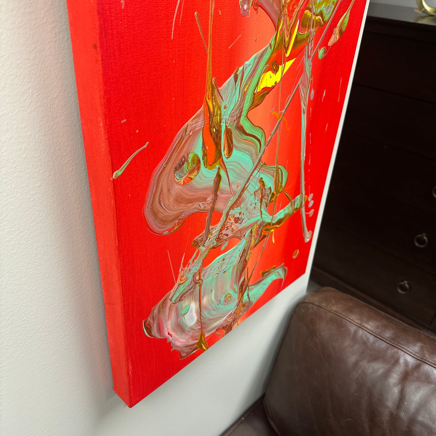 Abbotsford Artist - Vibrant Abstract Painting