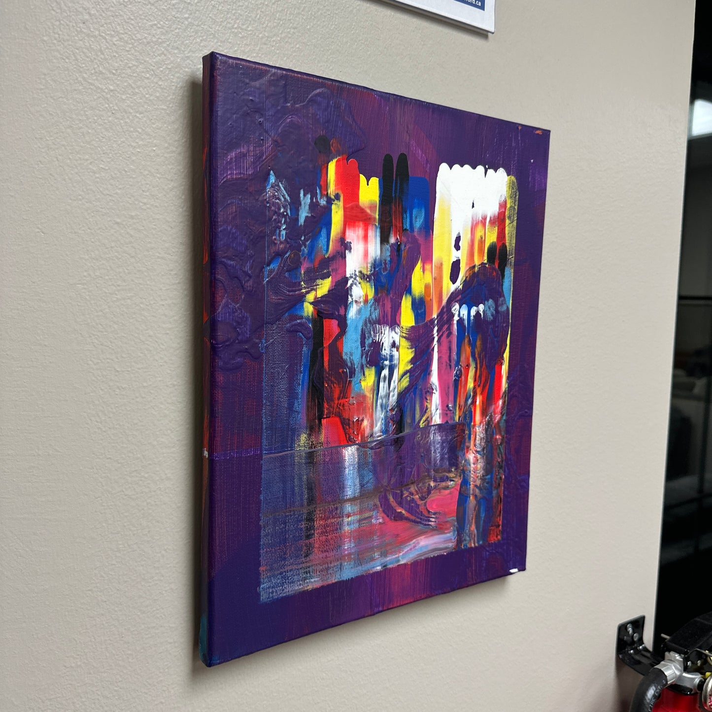 Abbotsford Artist - Bold Abstract Painting