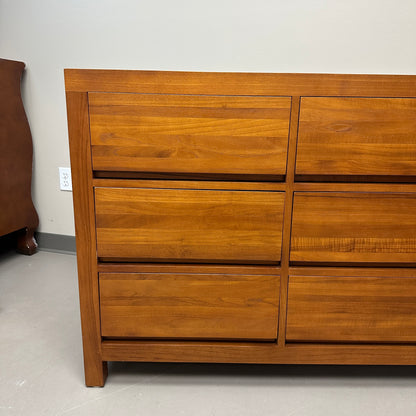 Klass 9 Drawers Solid Teak Dresser