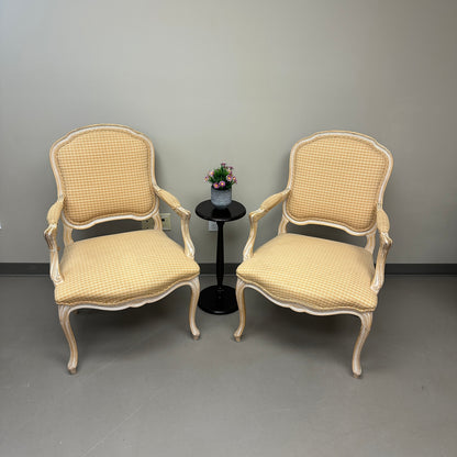 Vintage French Provincial Accent Chairs (x2)