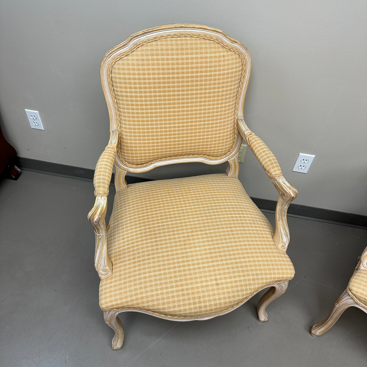 Vintage French Provincial Accent Chairs (x2)