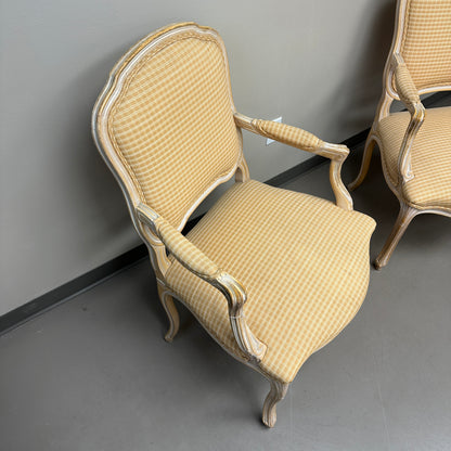 Vintage French Provincial Accent Chairs (x2)