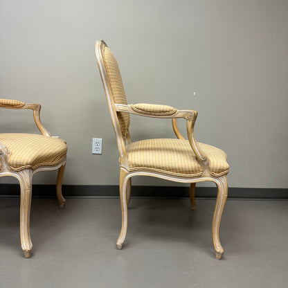 Vintage French Provincial Accent Chairs (x2)