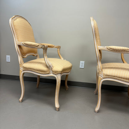 Vintage French Provincial Accent Chairs (x2)