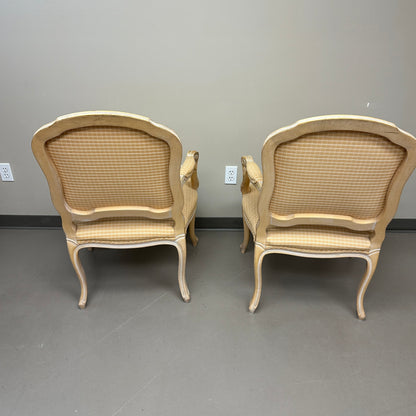 Vintage French Provincial Accent Chairs (x2)
