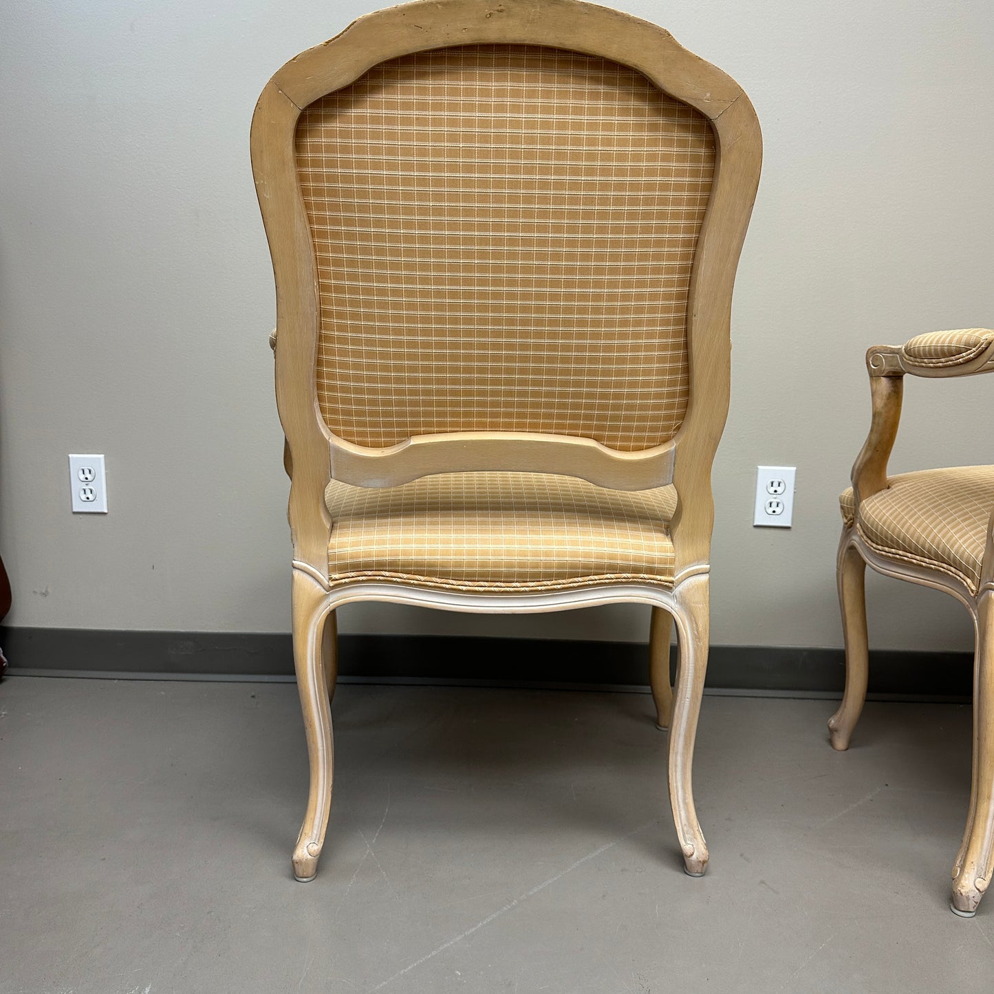 Vintage French Provincial Accent Chairs (x2)