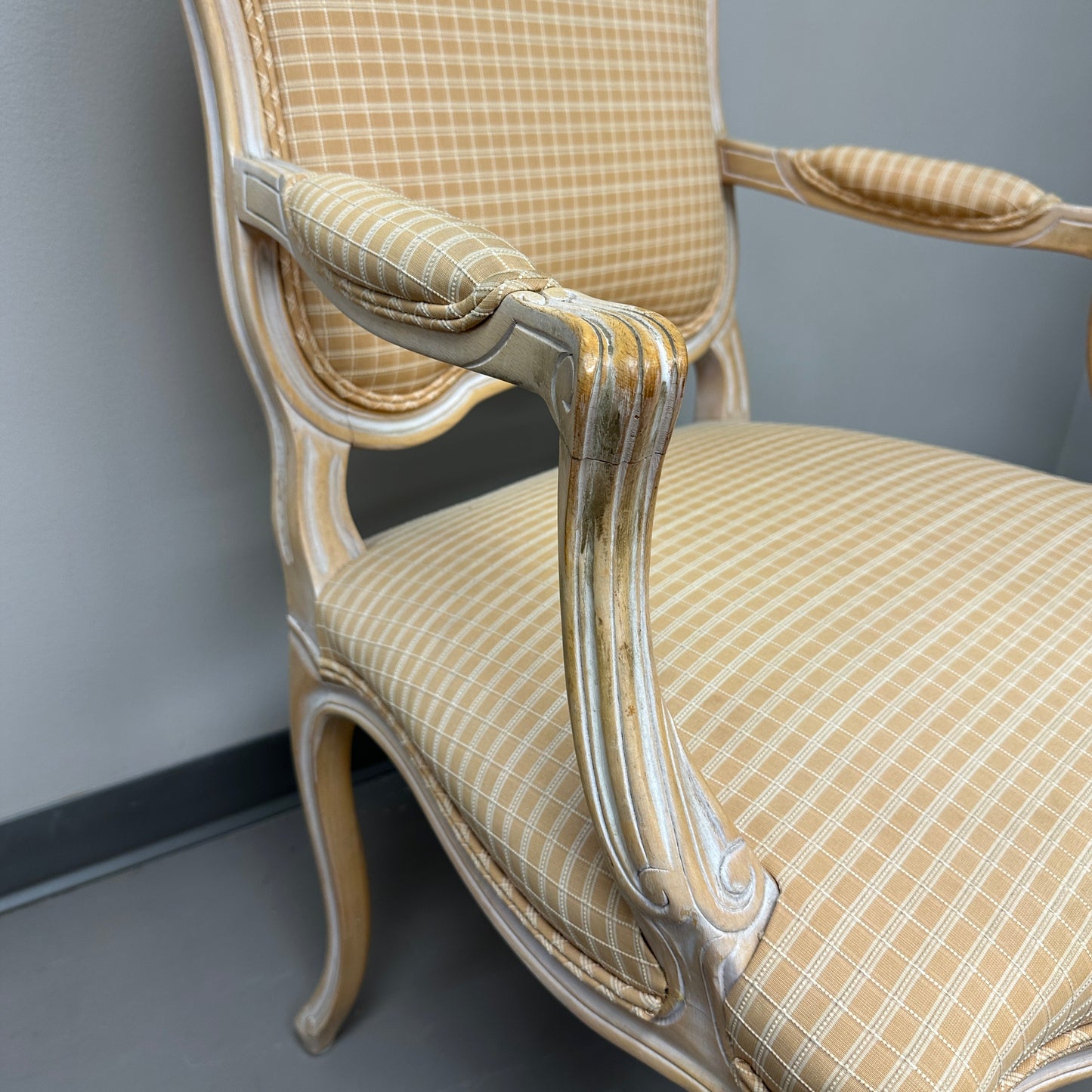Vintage French Provincial Accent Chairs (x2)