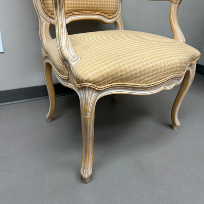Vintage French Provincial Accent Chairs (x2)