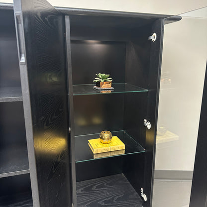 Black Console Storage Cabinet