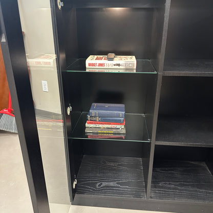 Black Console Storage Cabinet