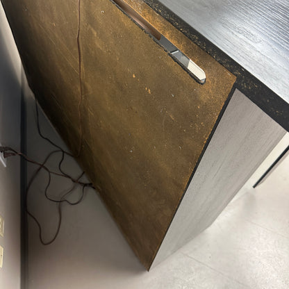 Black Console Storage Cabinet