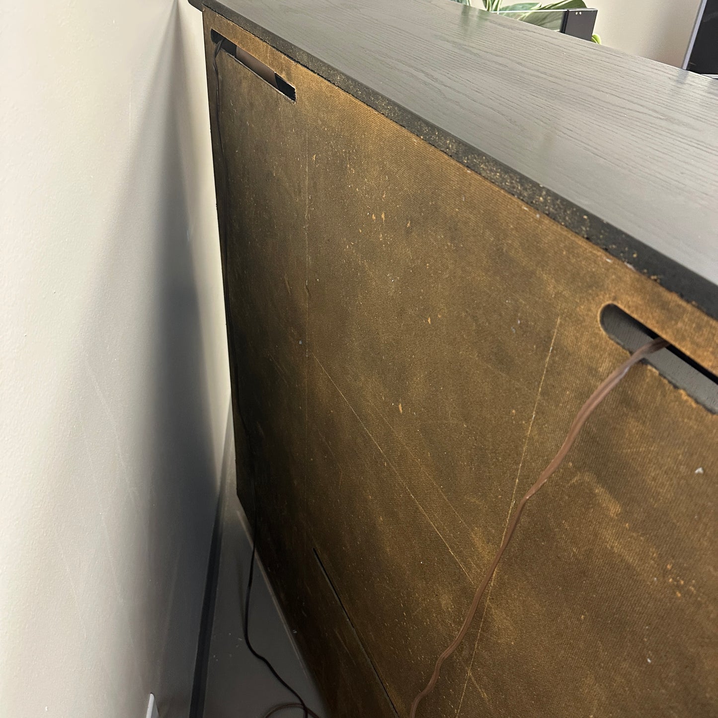 Black Console Storage Cabinet