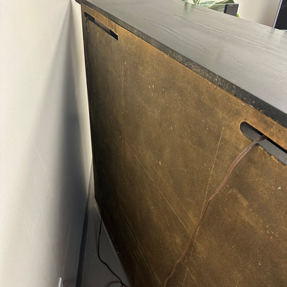 Black Console Storage Cabinet