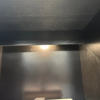 Black Console Storage Cabinet