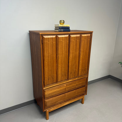 Mid-Century Modern Walnut Tall Dresser