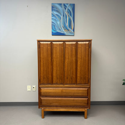 Mid-Century Modern Walnut Tall Dresser