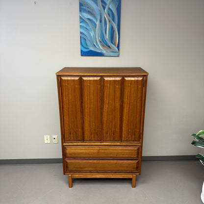 Mid-Century Modern Walnut Tall Dresser