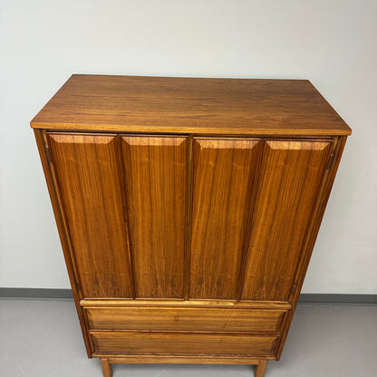 Mid-Century Modern Walnut Tall Dresser