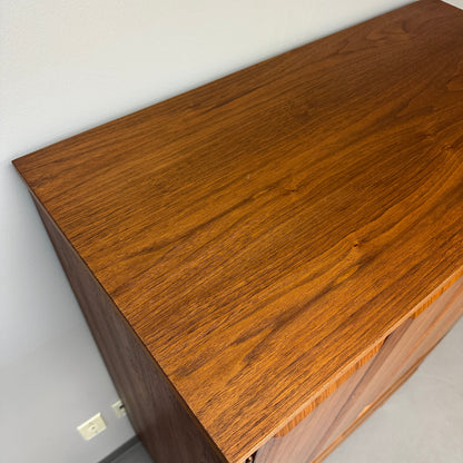 Mid-Century Modern Walnut Tall Dresser