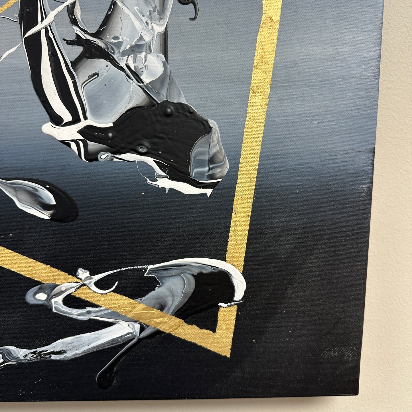 Abbotsford Artist - Velocity Abstract Painting