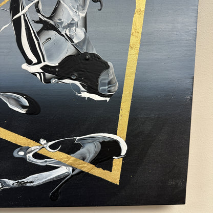 Abbotsford Artist - Velocity Abstract Painting