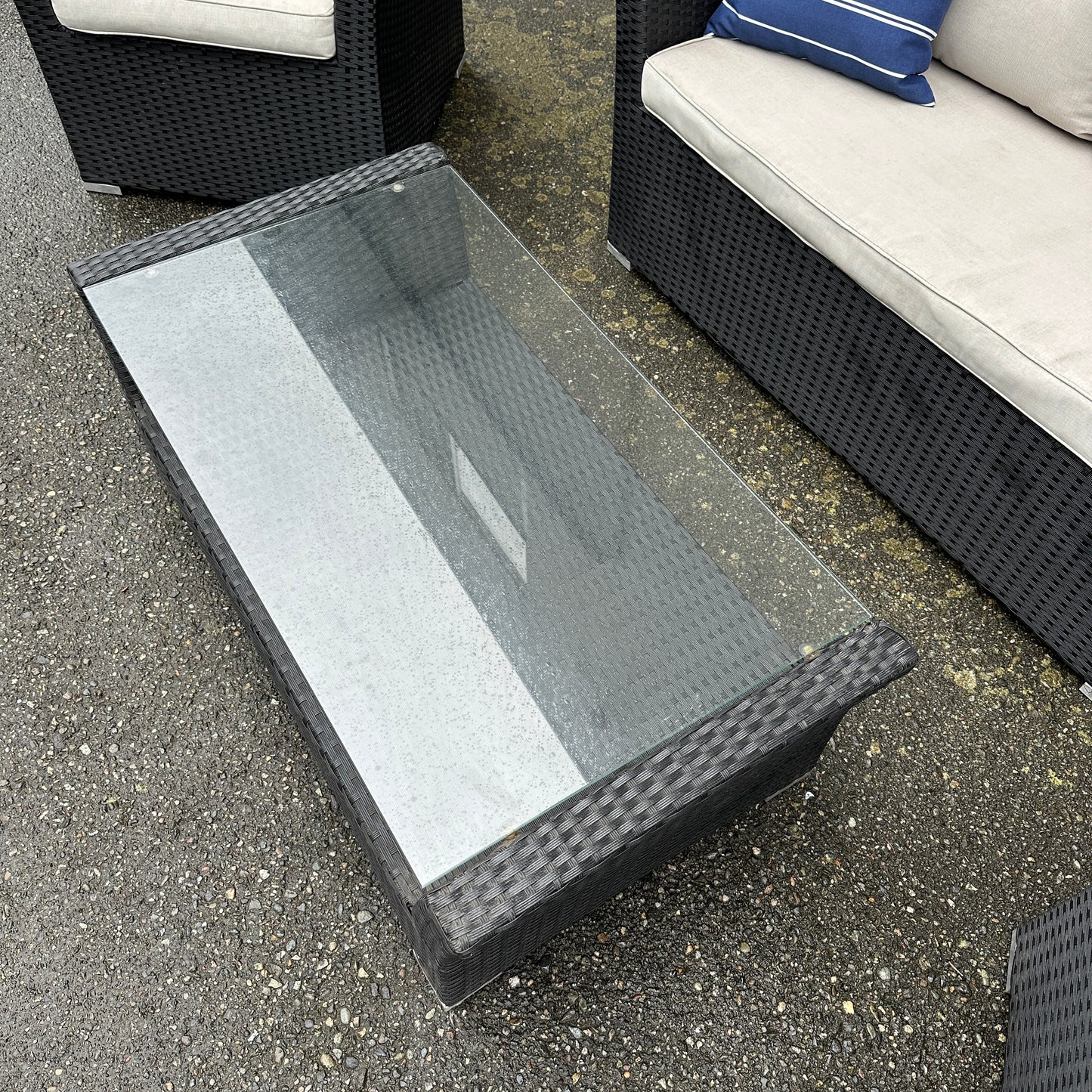 Patio Wicker Set - 4 pieces