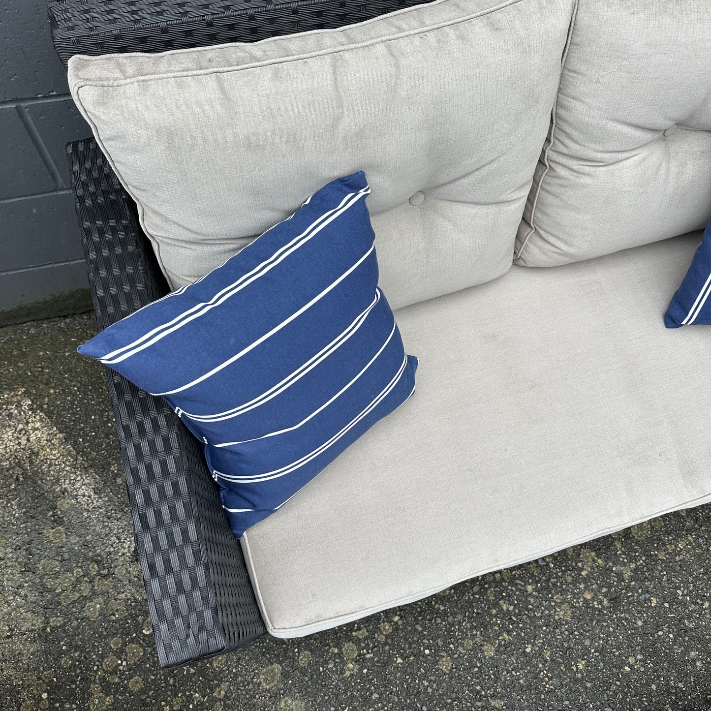 Patio Wicker Set - 4 pieces