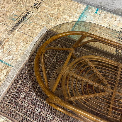 Vintage Bamboo Coffee Table