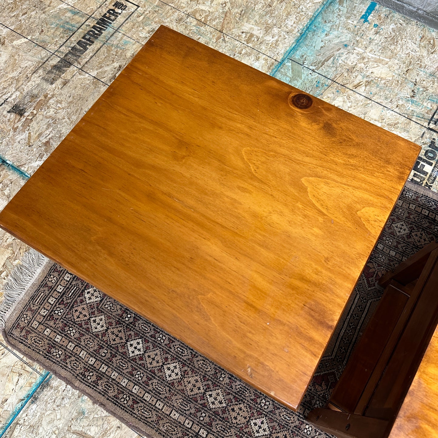 Pine Wood Nightstands (set of 2)