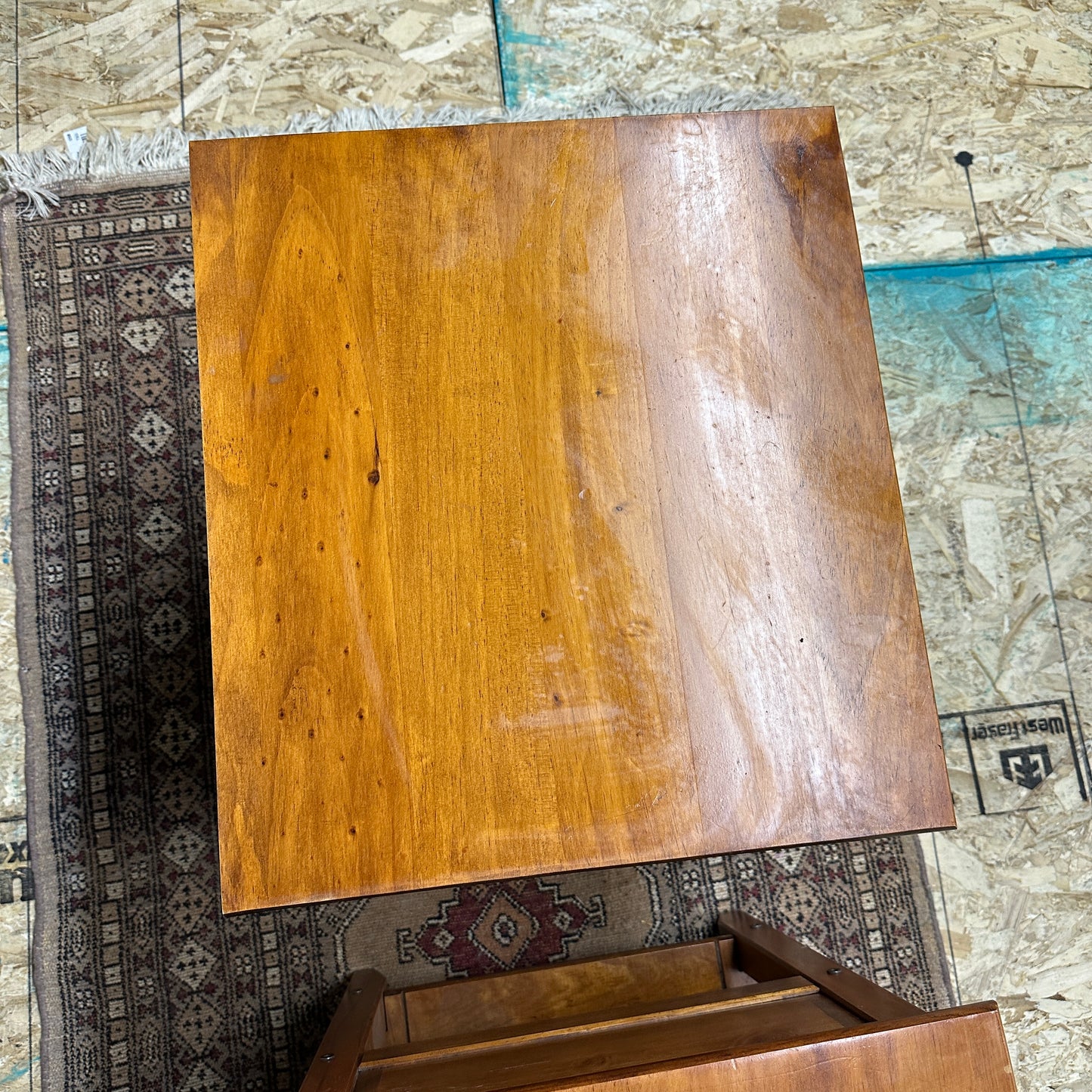 Pine Wood Nightstands (set of 2)