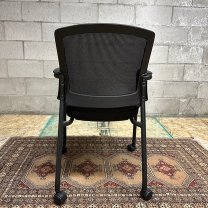 Aero Stackable Guest Chair on Wheels (x1)