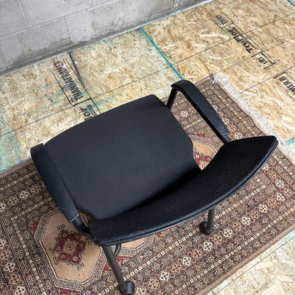 Aero Stackable Guest Chair on Wheels (x1)