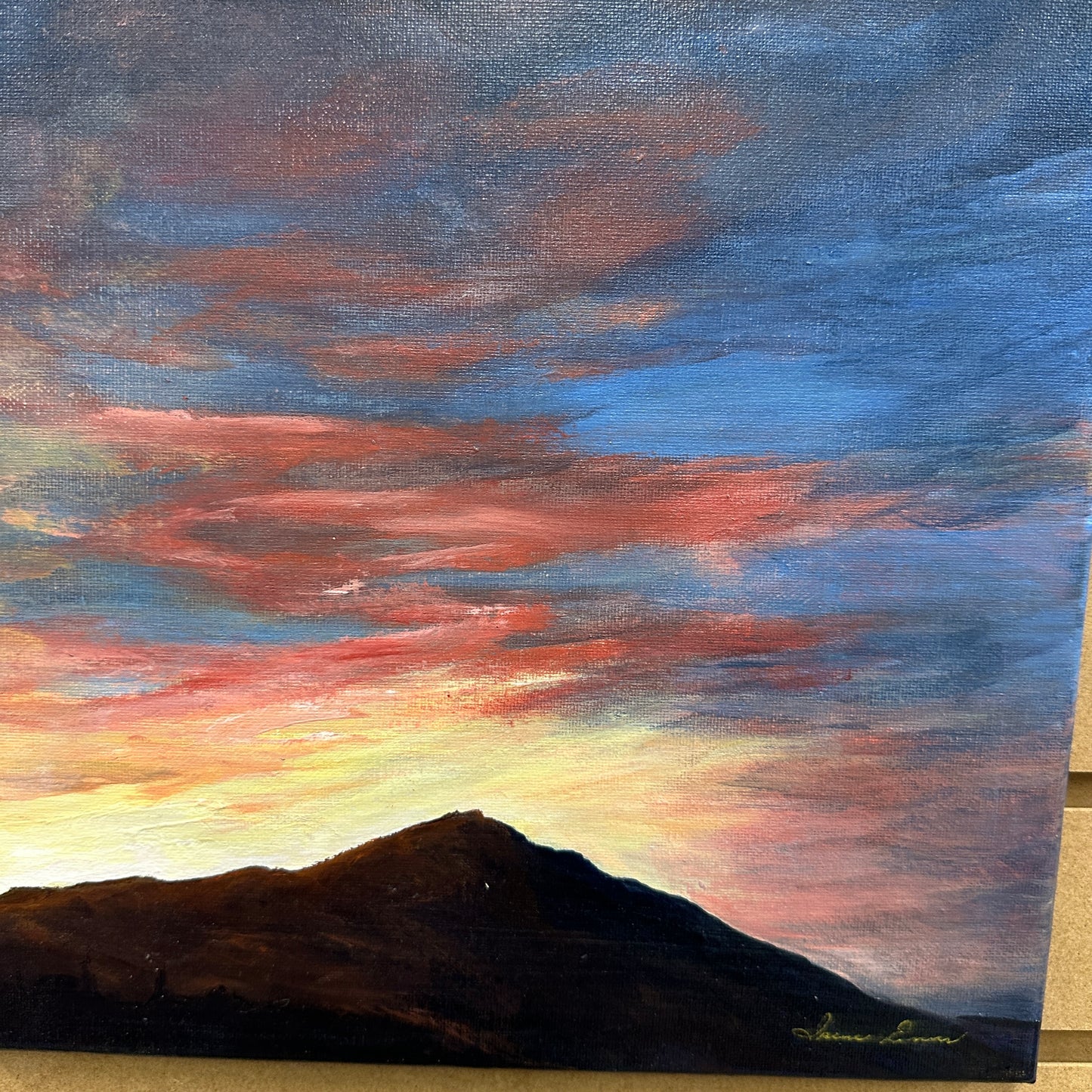 Local Abbotsford Artist - Kamloops Sunset