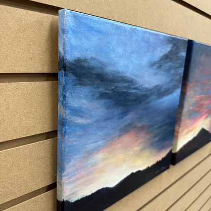 Local Abbotsford Artist - Kamloops Sunrise and Sunset