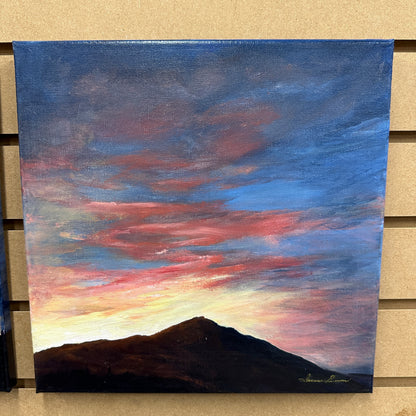 Local Abbotsford Artist - Kamloops Sunrise and Sunset