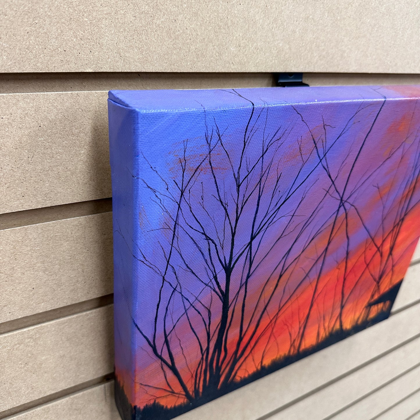 Local Abbotsford Artist - Blazing Sunset in Harrison