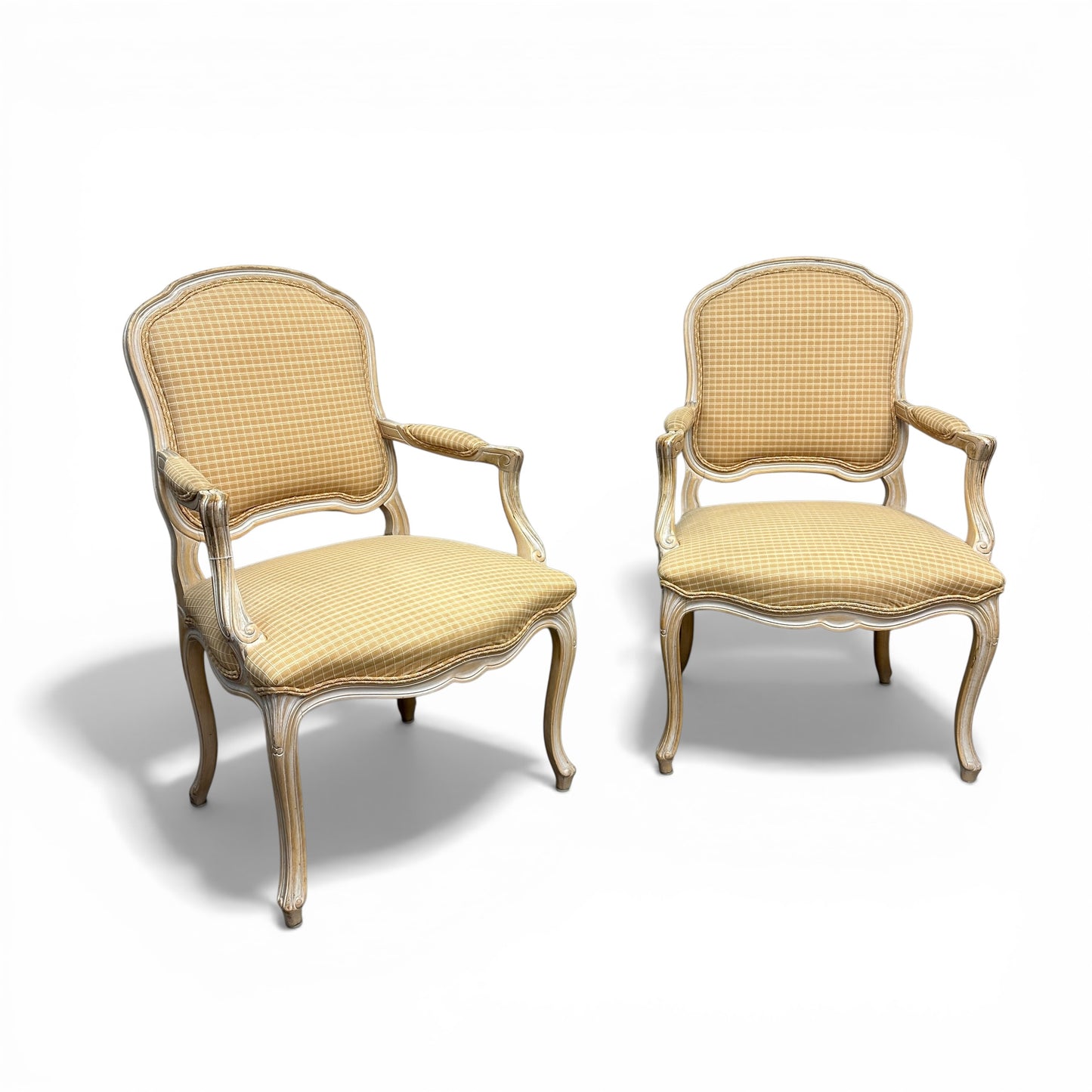 Vintage French Provincial Accent Chairs (x2)
