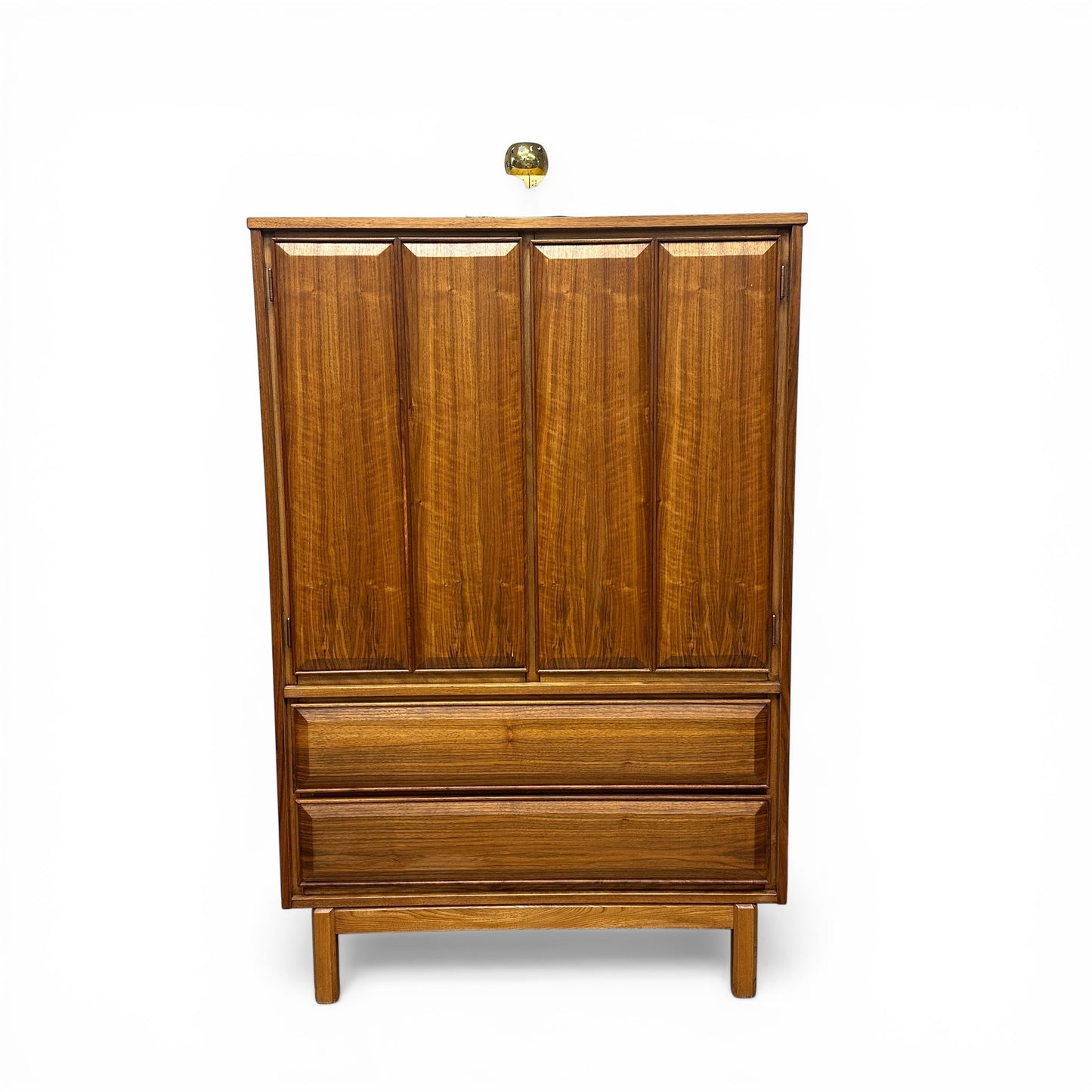 Mid-Century Modern Walnut Tall Dresser