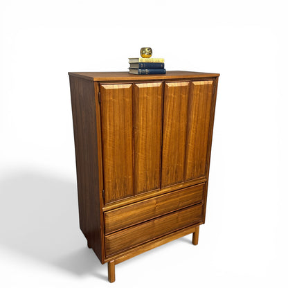 Mid-Century Modern Walnut Tall Dresser