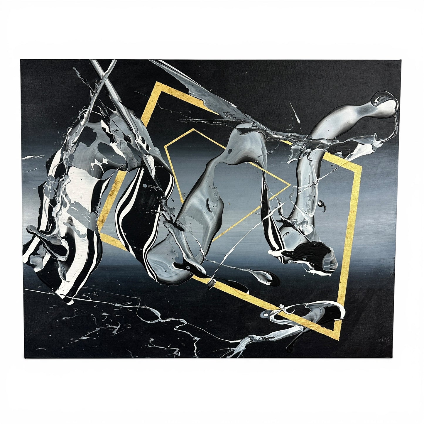 Abbotsford Artist - Velocity Abstract Painting