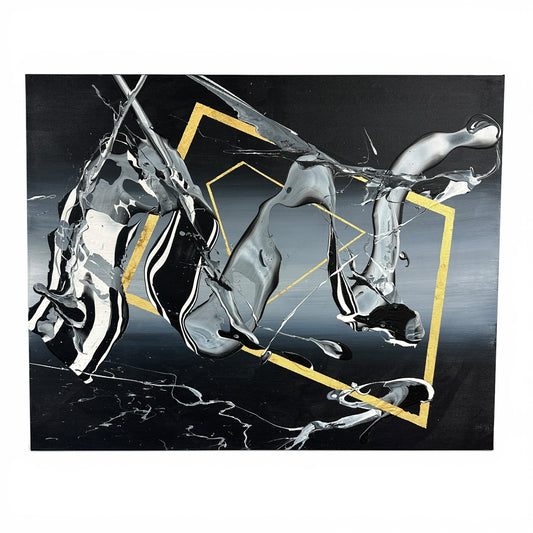 Abbotsford Artist - Velocity Abstract Painting