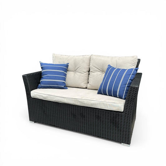 Patio Wicker Love Seat