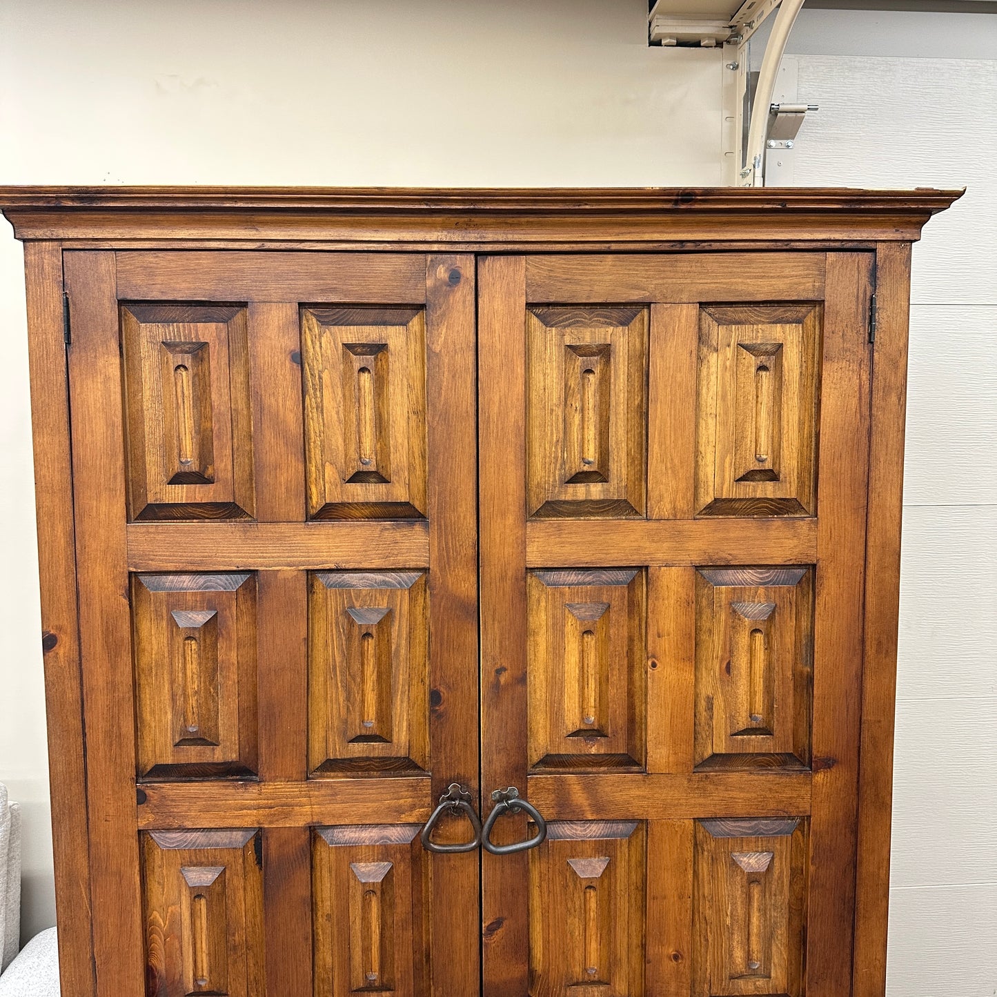 Spanish Style Colonial Solid Wood Armoire