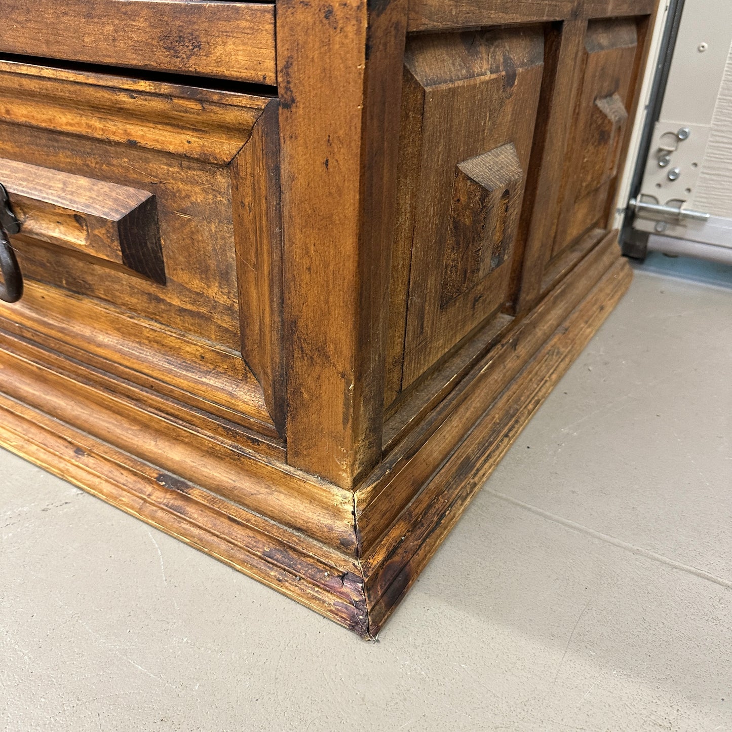 Spanish Style Colonial Solid Wood Armoire