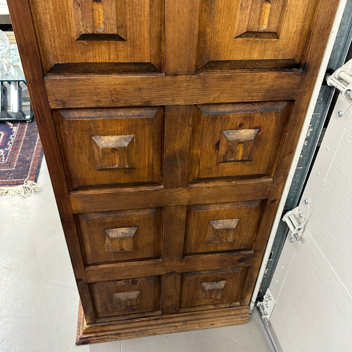 Spanish Style Colonial Solid Wood Armoire