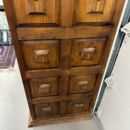 Spanish Style Colonial Solid Wood Armoire