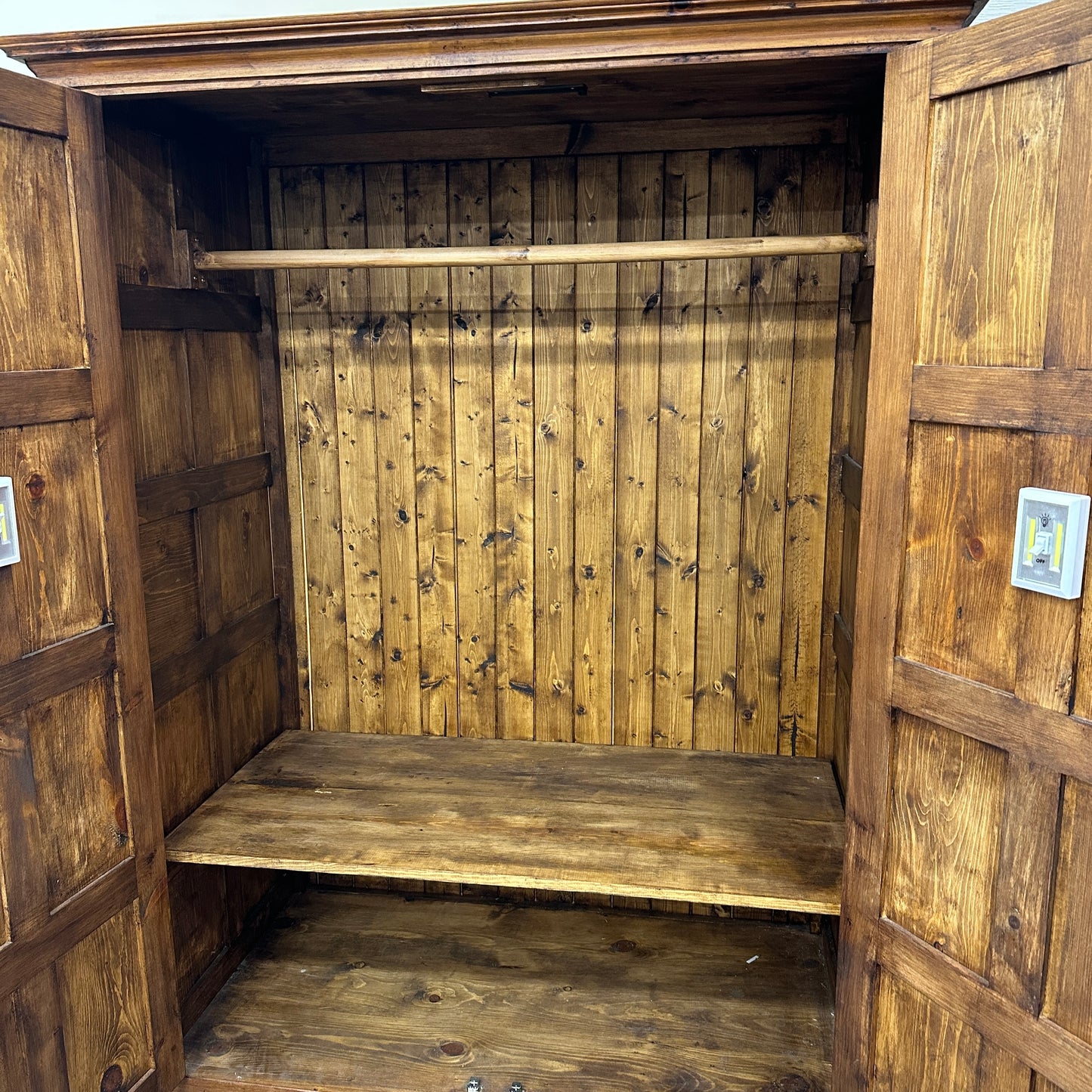 Spanish Style Colonial Solid Wood Armoire