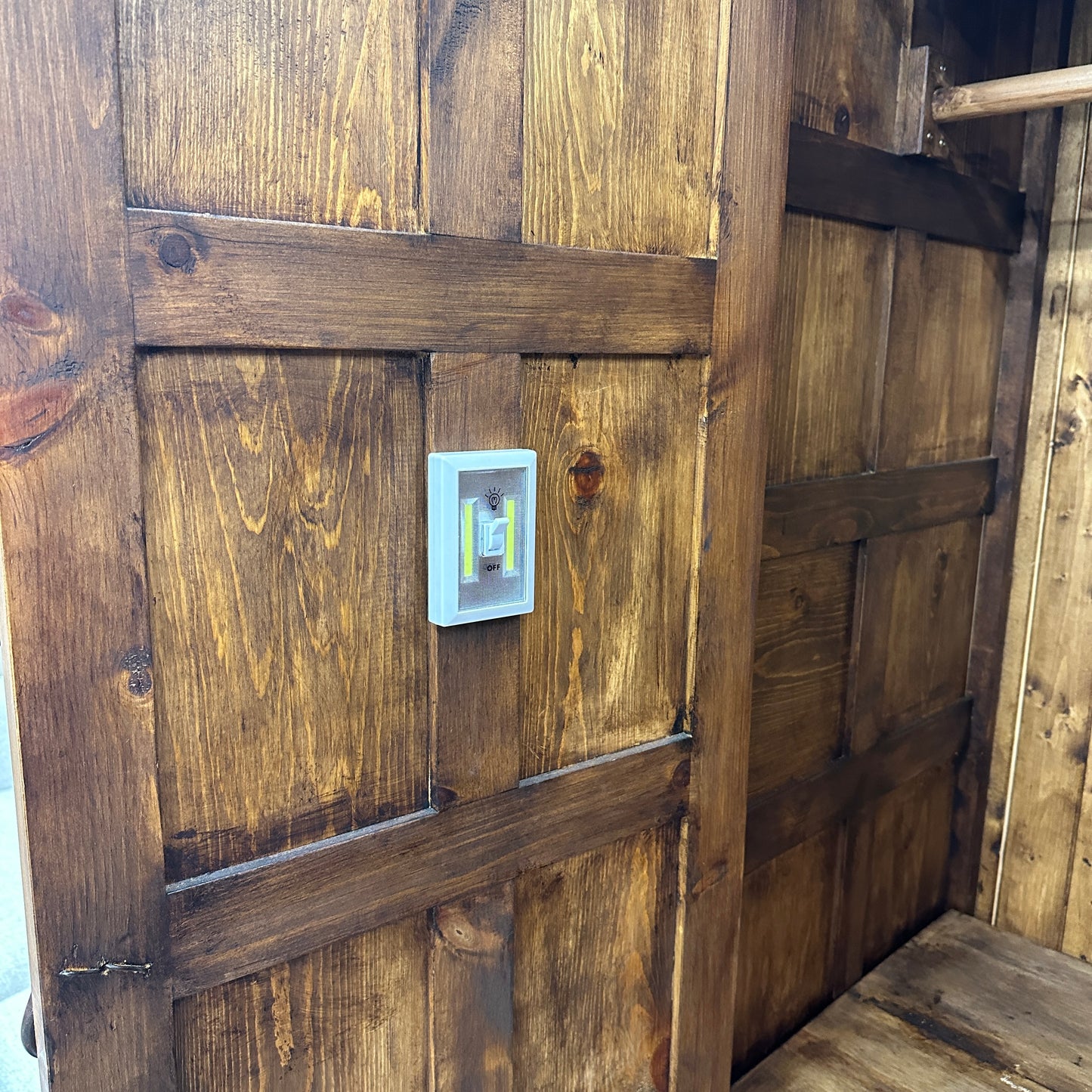 Spanish Style Colonial Solid Wood Armoire