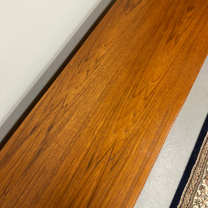 Mid-Century Modern Teak 9 Drawers Dresser